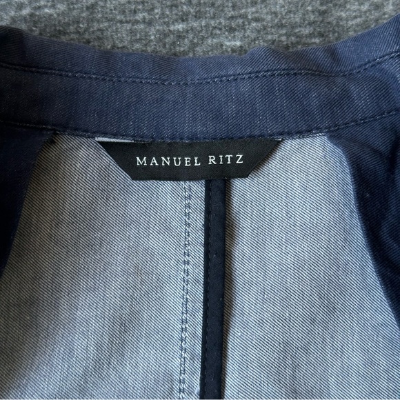 Manuel Ritz Navy tailored Jacket - Picture 3 of 8